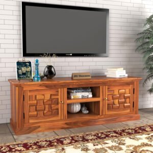 Sheesham Wood TV Unit for Living Room